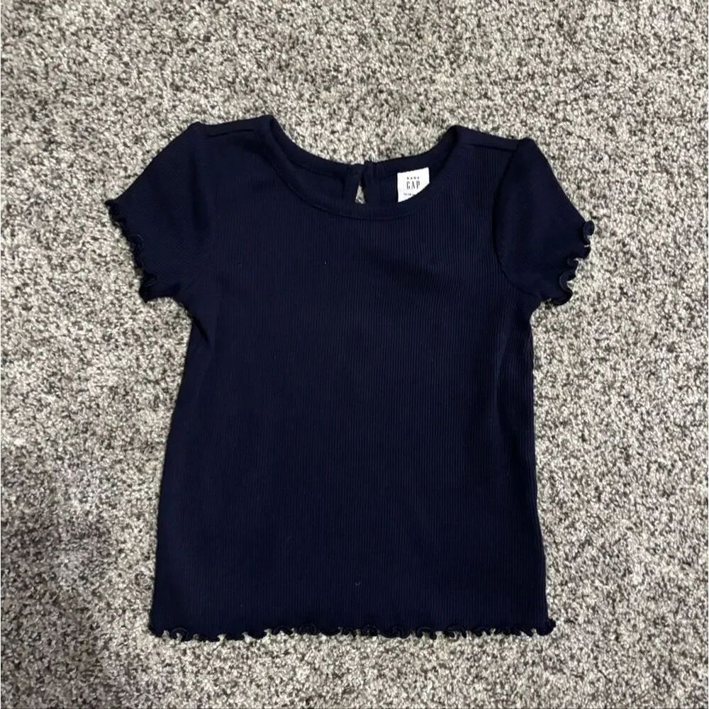 ❤️Gap Baby Ribbed T-Shirt 12-18M